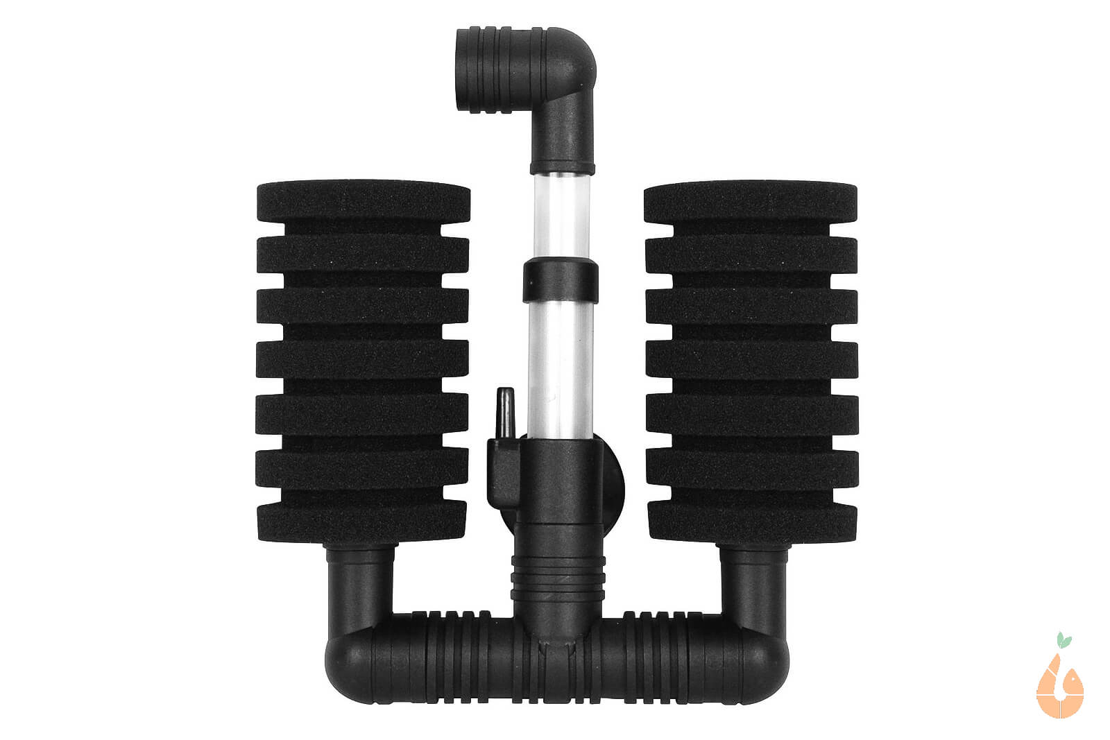 Unlorspy Mini-Aquarium Filter – 4x Luftbetriebene Bio-Filterschwämme Für Sauberes Wasser Bis 1,8 Liter