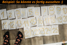 Lade das Bild in den Galerie-Viewer, Aqua Birne Adventskalender / Weihnachtskalender zum selber basteln | 24+1 tolle Überraschungen
