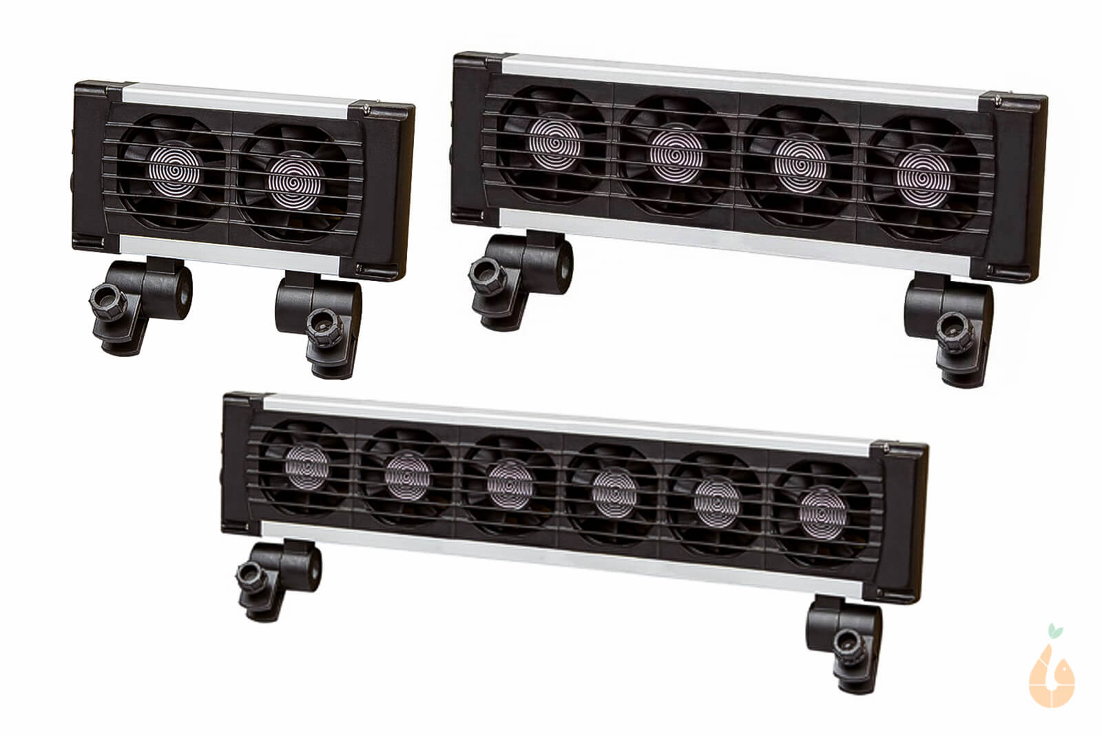 PORFOYO Aquarium Lüfter - Kühlventilator Mit 5 Stufen & Timer Für Aquarien Bis 30cm