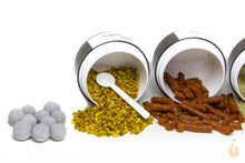 Lade das Bild in den Galerie-Viewer, 6in1 Aqua Birne - Premium und Pure&Basic Proben-Set | Futter + Mineralien