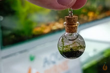 Lade das Bild in den Galerie-Viewer, Aqua Birne - Mini Aquarium Kette / Halskette | Handmade