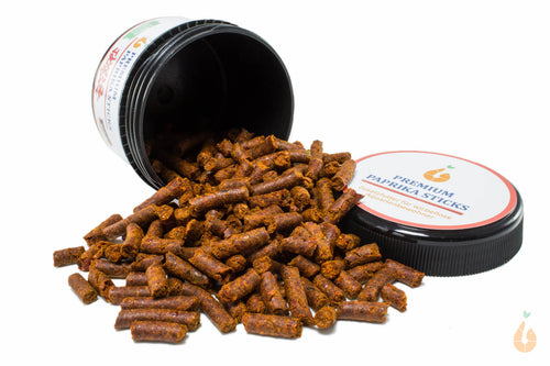 Aqua Birne - Premium Paprika Sticks | Zusatzfutter für Wirbellose