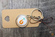 Lade das Bild in den Galerie-Viewer, Aqua Birne - Schlüsselanhänger | Handmade
