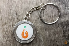 Lade das Bild in den Galerie-Viewer, Aqua Birne - Schlüsselanhänger | Handmade