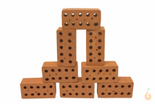 Lade das Bild in den Galerie-Viewer, Nano mini Ziegel / Ziegelstein | Backstein zum Aufbinden von Pflanzen / Moosen