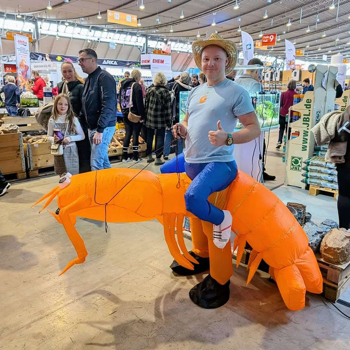 ▶️ Animal Messe in Stuttgart 2024 - Aqua Birne mit Reittier  🦐🤠👍