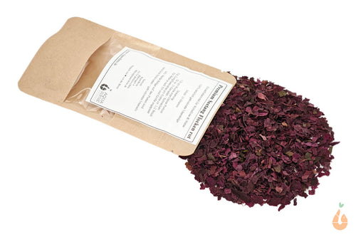 Aqua Birne - Premium Seetang Flocken rot / Roter Seetang | Algenflocken Einzelfutter
