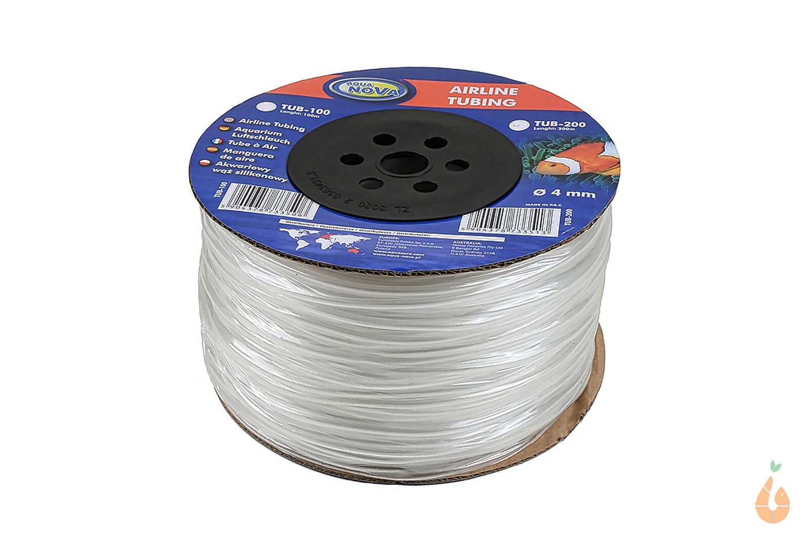 Aqua Nova Luftschlauch Transparent aus Silikon 4/6 | Meterware
