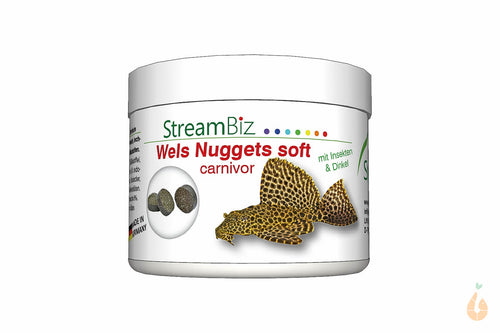 StreamBiz - Wels Nuggets Soft | Carnivor | Welse + Garnelen + Schnecken + Krebse
