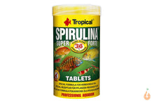 Lade das Bild in den Galerie-Viewer, Tropical Super Spirulina Forte Tablets | Algen Futtertabletten Hauptfutter

