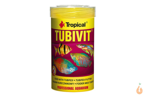 Tropical Tubivit / Tubifex Futter  | Zusatzfutter / Flockenfutter
