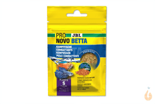 Lade das Bild in den Galerie-Viewer, JBL Futter PRONOVO BETTA FLAKES S  | Aquarium Futtersticks Hauptfutter | Fische + Zwergflusskrebse + Krabben + Garnelen + Schnecken
