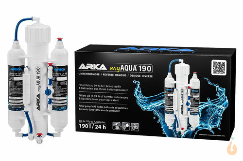 ARKA myAqua Osmoseanlage | 190 / 380 Liter | Wasserfilteranlage / Umkehrosmoseanlage