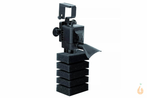 Aquael Pat Mini Filter | Inklusive Babygarnelen Schwamm für das Aquarium
