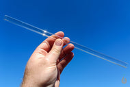 Futterrohr aus Glas | 10/12mm in verschiedene Längen | Premium Qualität