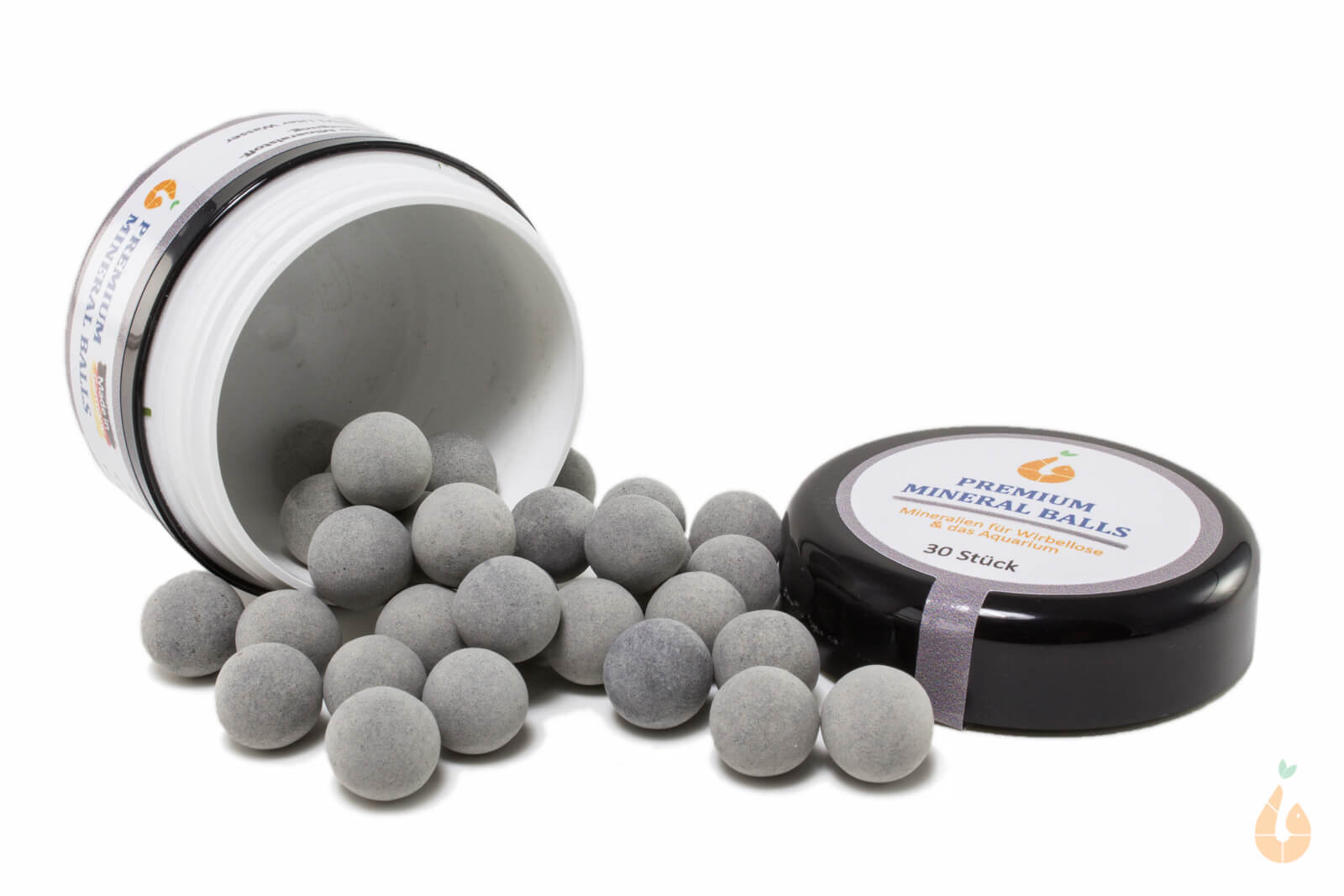 Aqua Birne - Premium Mineral Balls | Hochwertige Mineralien für das Aquarium