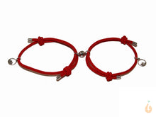 Lade das Bild in den Galerie-Viewer, Partner Magnet Armband | rot+ rot | Partnerarmband, Freundschafts Armbänder für Pärchen
