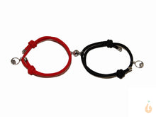 Lade das Bild in den Galerie-Viewer, Partner Magnet Armband | rot+ schwarz | Partnerarmband, Freundschafts Armbänder für Pärchen
